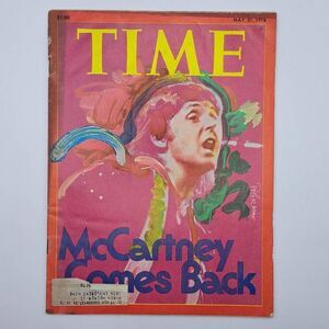 Vintage TIME Magazine Paul McCartney 1970's